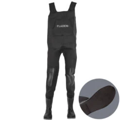 Fladen Neoprenevadare Svart PVC Filtstövel