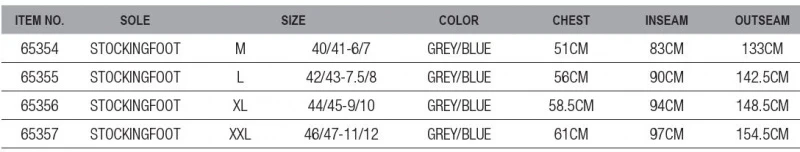 Scierra Helmsdale Neo 4.5mm Chest Stockingfoot Grey/Blue 2 Scierra Helmsdale Neo 4.5mm Chest Stockingfoot Grey/Blue - Afbeelding 2